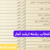 دفترچه و راهنمای انتخاب رشته ارشد آمار