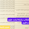 دفترچه و راهنمای انتخاب رشته ارشد علوم دام و طیور
