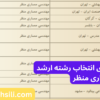 دفترچه و راهنمای انتخاب رشته ارشد معماری منظر